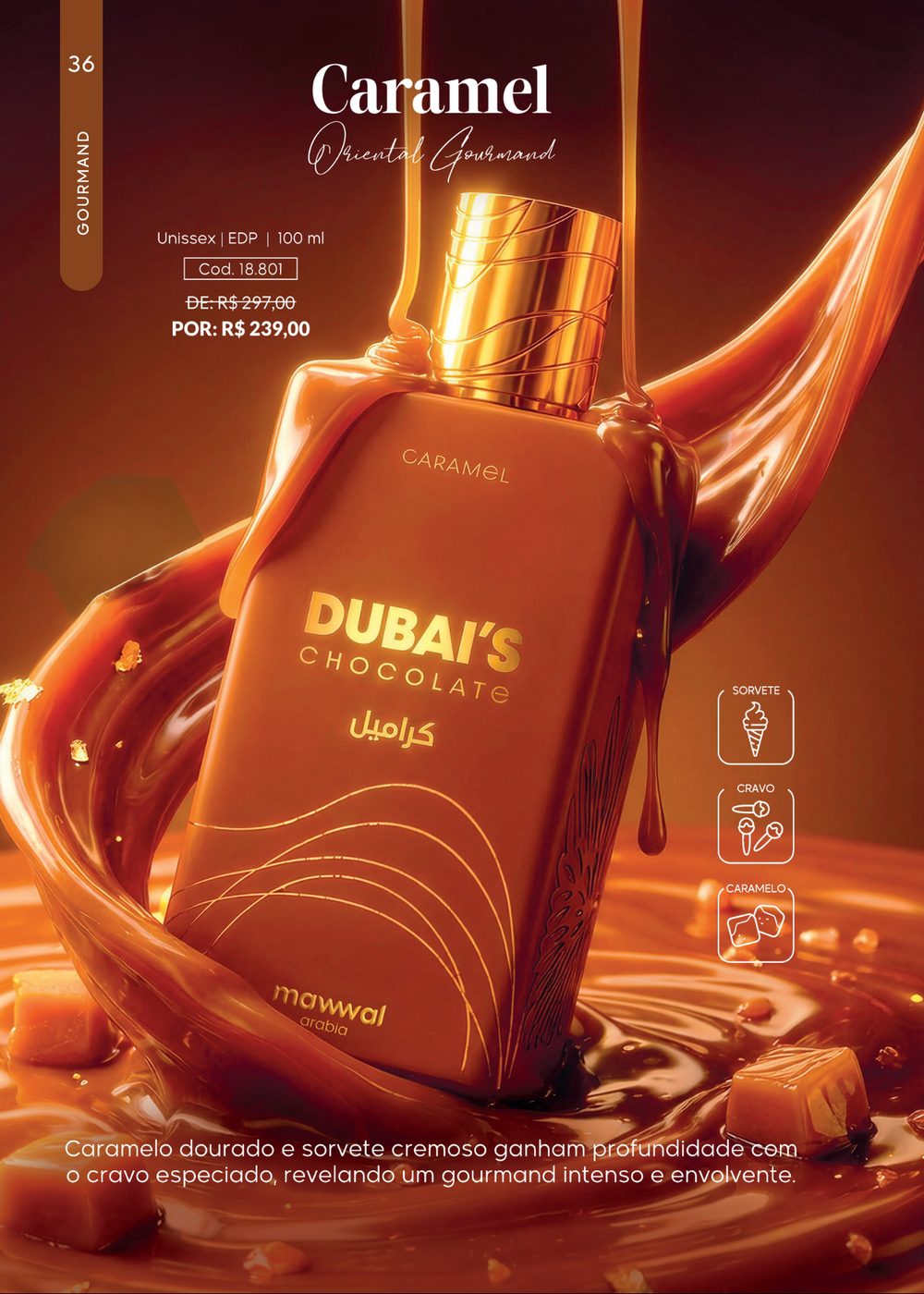 Perfume Chocolate Caramel Mawwal